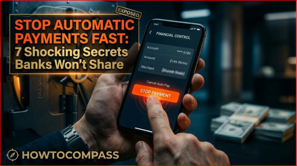 Stop Automatic Payments Fast: 7 Shocking Secrets Banks Won't Share