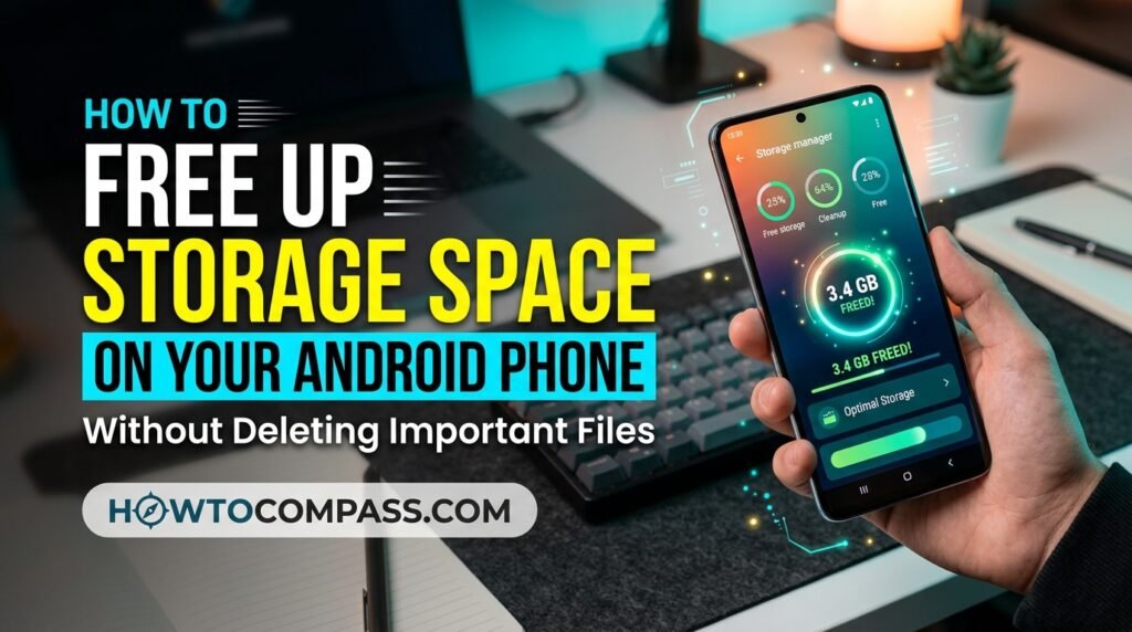 how to free up storage on Android